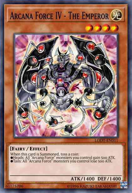 Yu-Gi-Oh! Arcana Force IV - The Emperor - LODT-EN011 - Common - 1st Edition