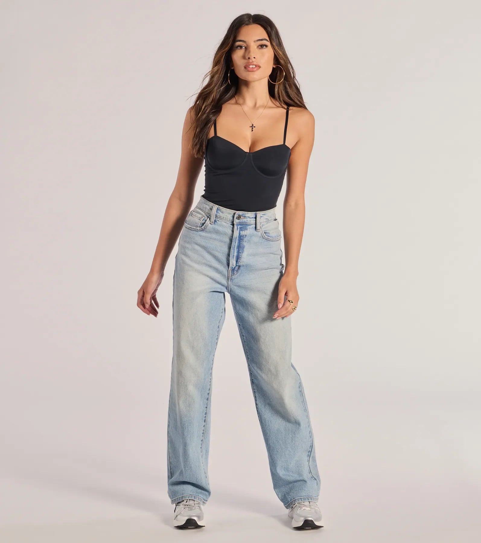 Windsor Sculpted Chic Shaper Bodysuit – BLACK - view 4