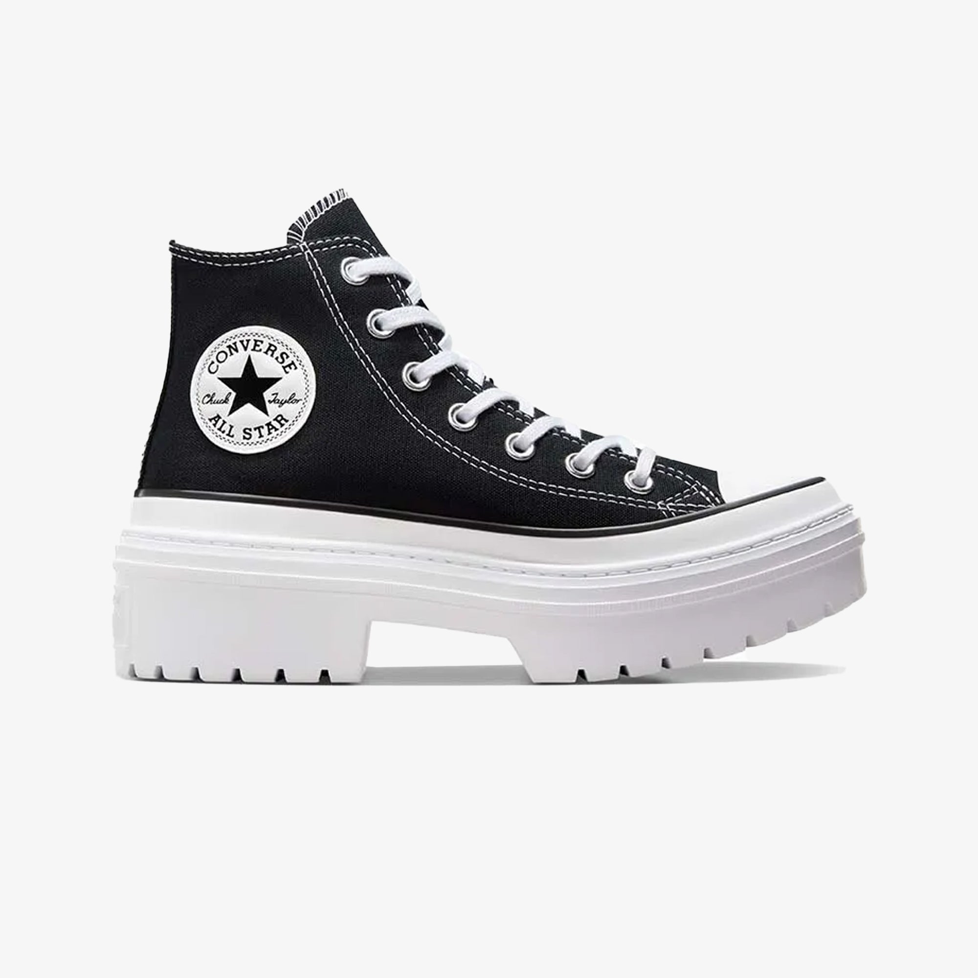 Converse | CHUCK TAYLOR ALL STAR LUGGED HEEL PLATFORM { BLACK/BLACK/WHITE