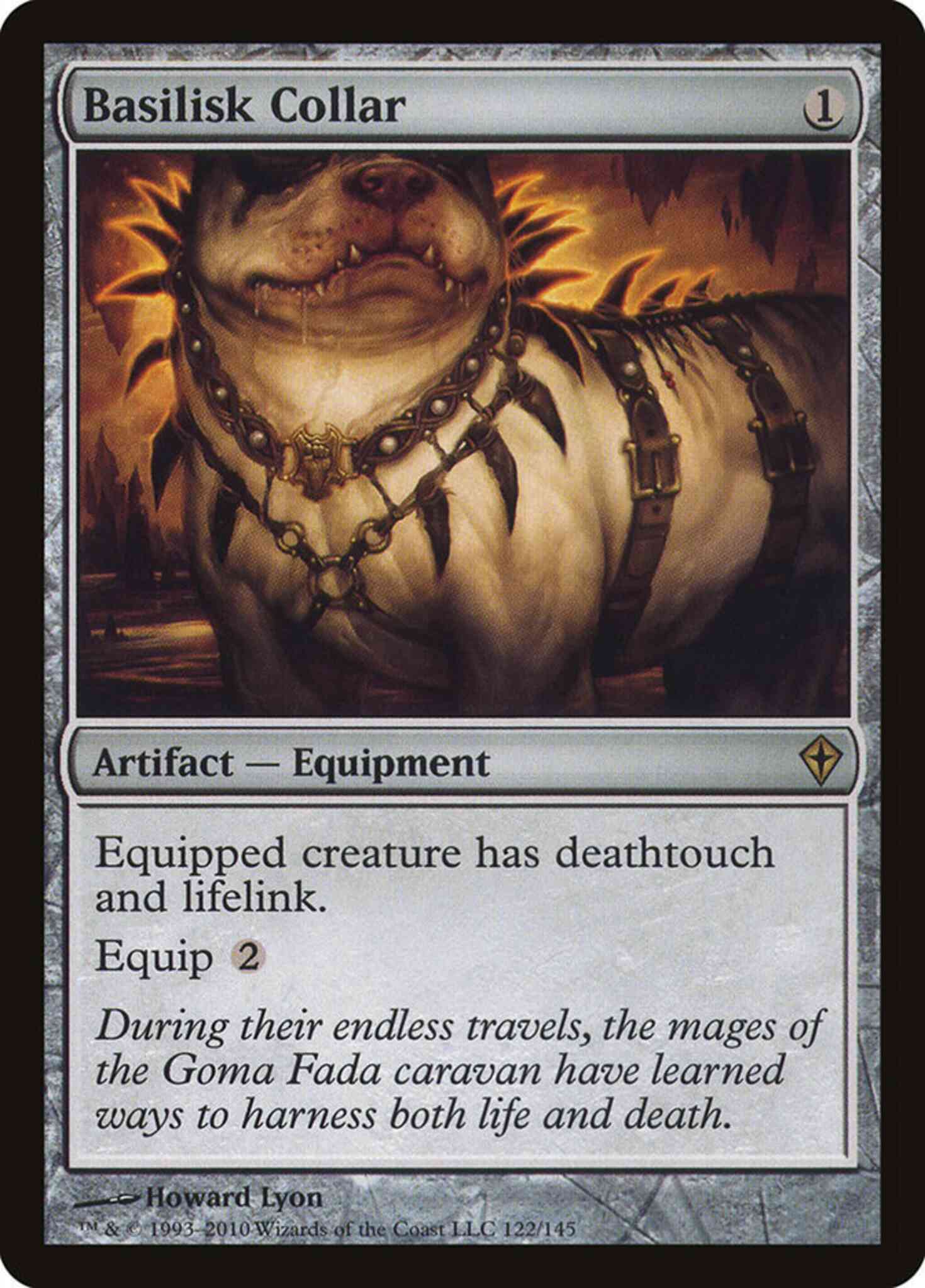 Basilisk collar 122 – Magic Basilisk Collar [122] [Worldwake] [Non-Foil]