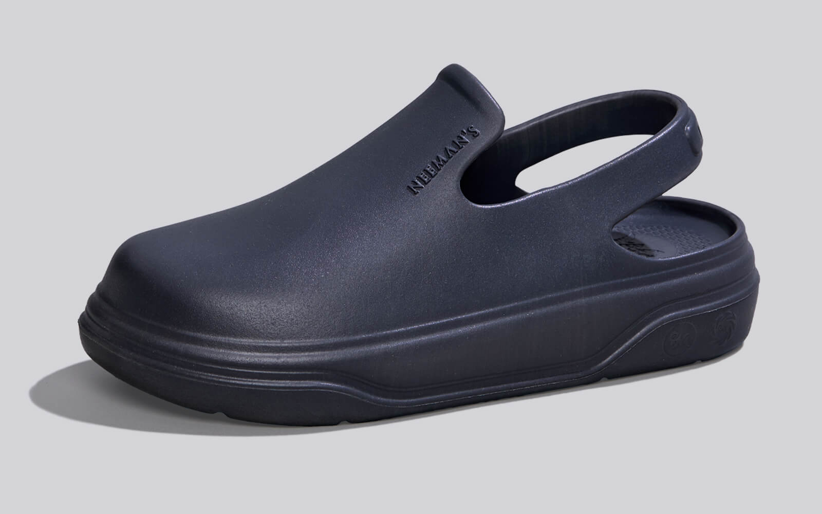 Neeman's Cushers Clogs For Men : Dark Grey - view 3