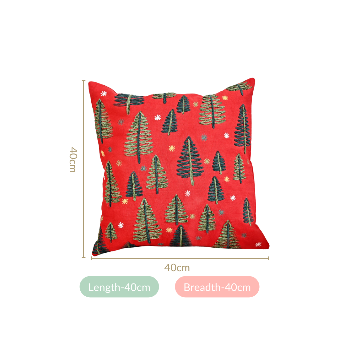Nestasia Tis The Season Festive Couch Cushion Cover 40x40cm - view 4