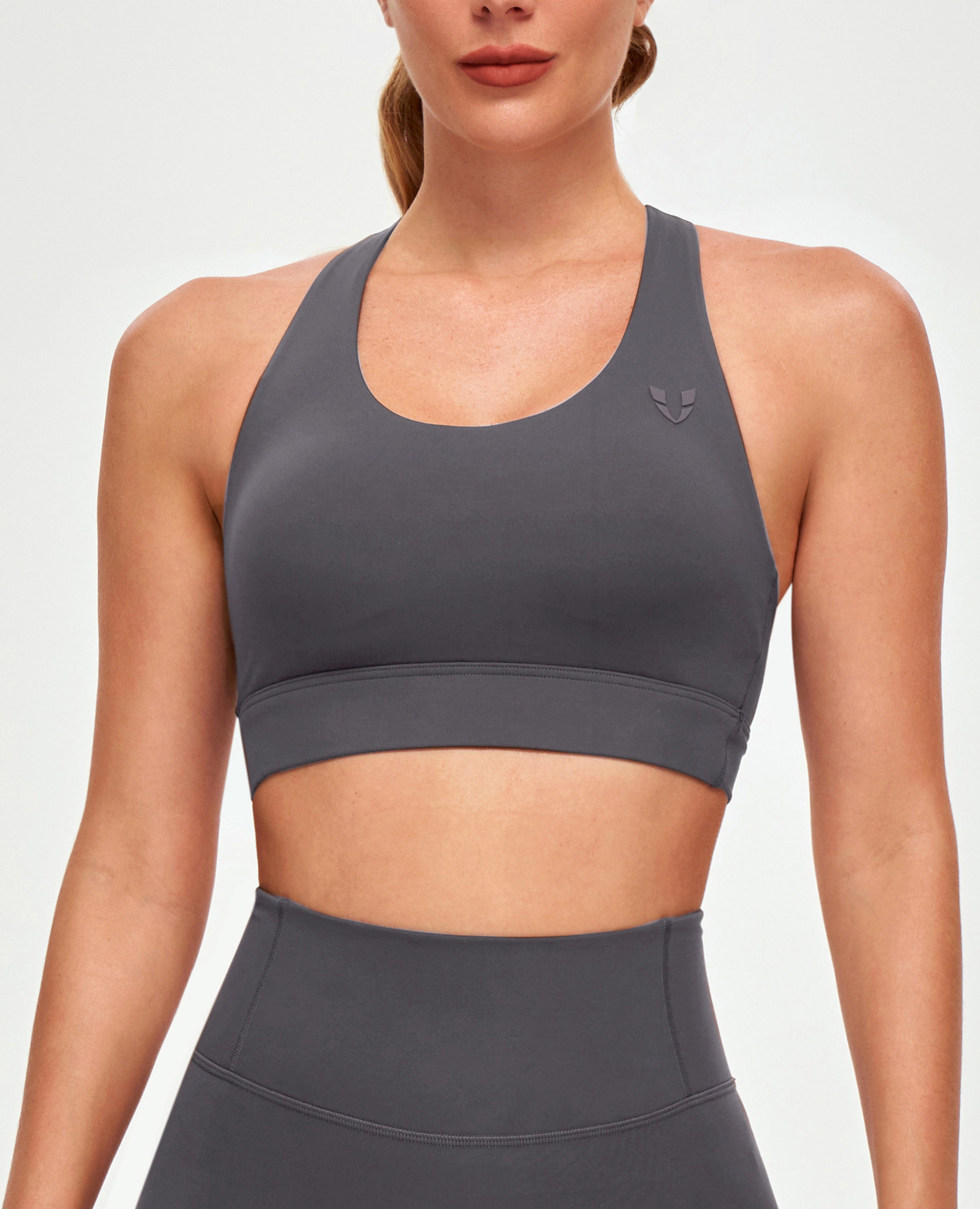 FIRM ABS Energy Sports Bra - Gray