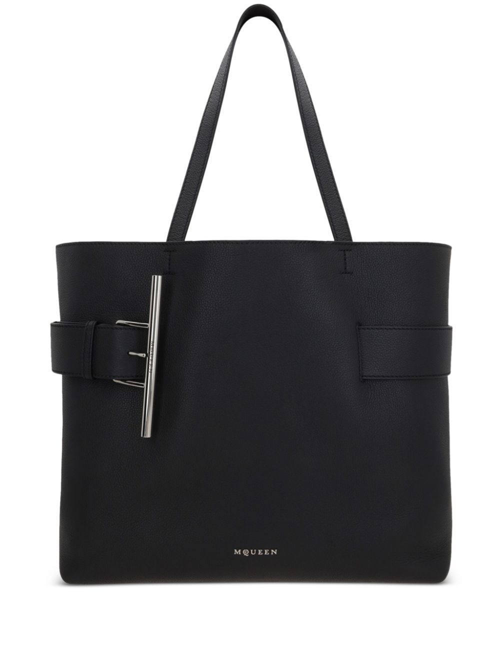 Alexander Mcqueen T-bar Sling Tote Bag – Outer: CALFSKIN 100%