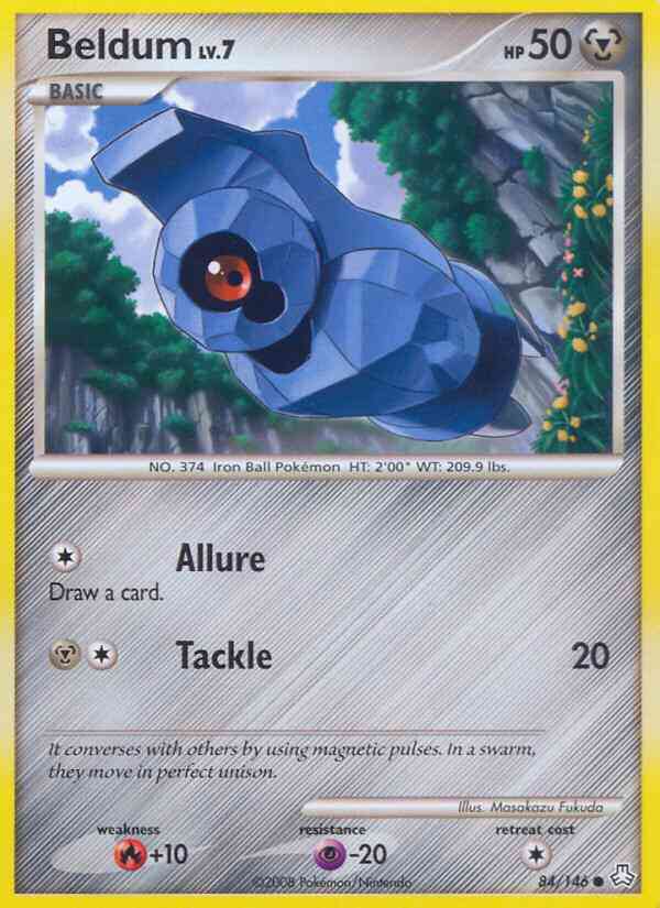 Common dp6-84 non-holo – Pokémon Beldum - 84/146 - Common [dp6-84] [Non-Holo]