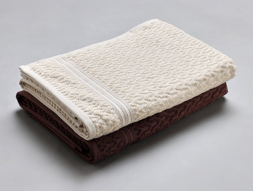 Spaces India Multi 2 Piece 100% Cotton Bath Towel - Radiance By Spaces - view 3