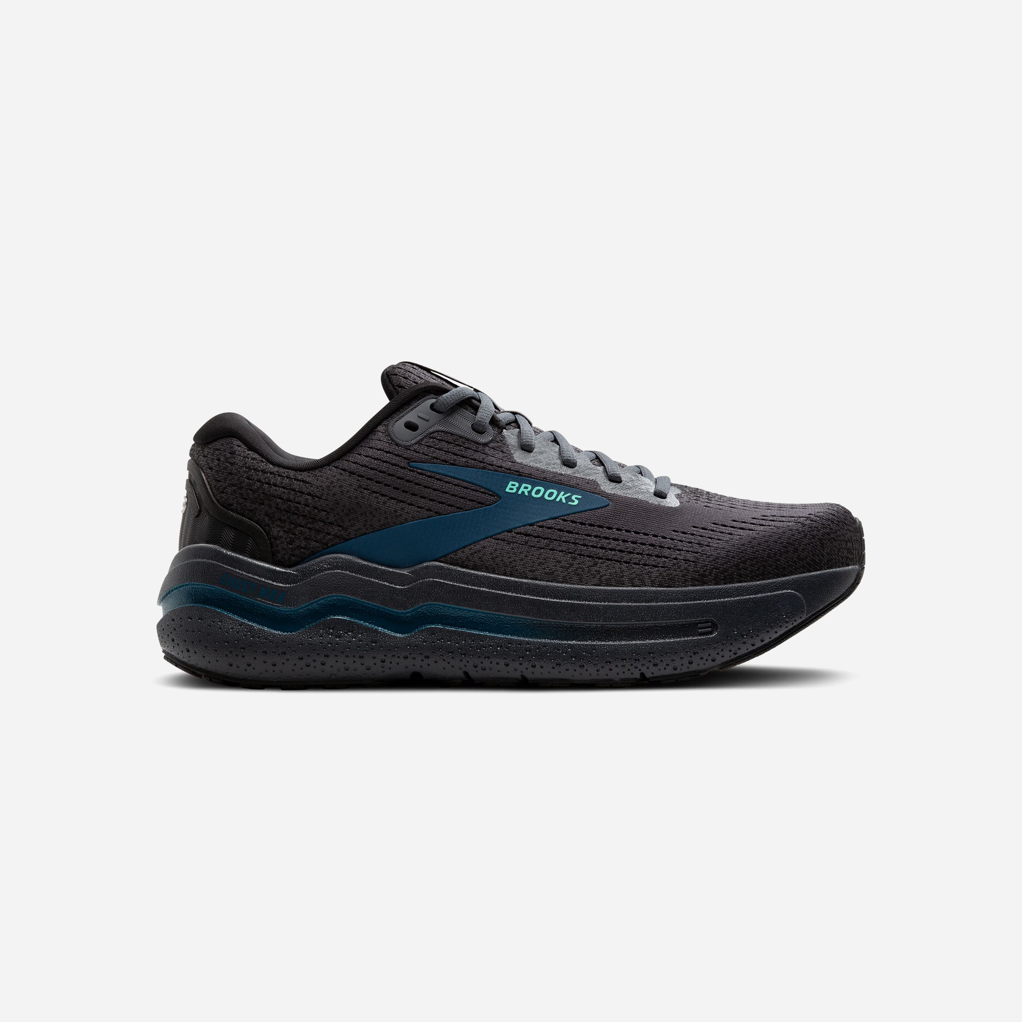 Brooks Ghost Max 2 Ebony Cockatoo Blue Sapphire