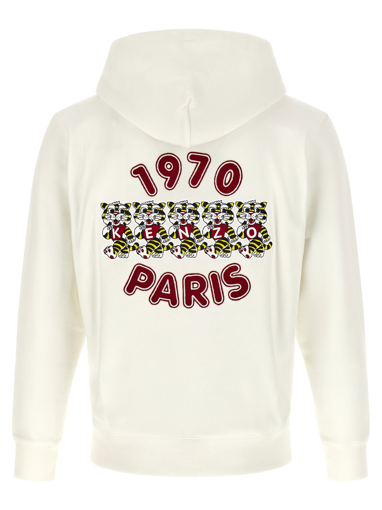 Kenzo Wild Tiger Embroidered Hoodie – 100% cotton - view 2