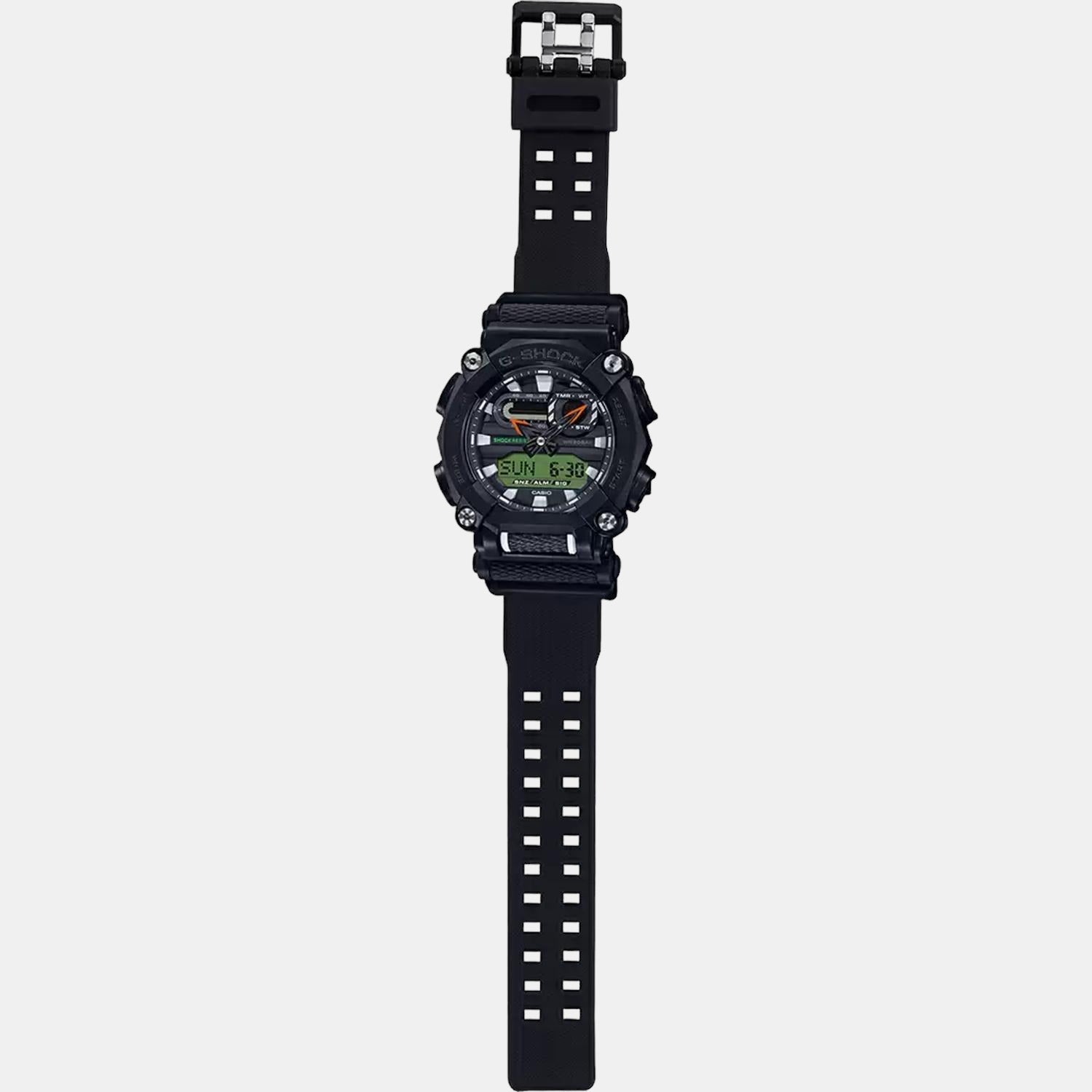 Casio G-Shock Men Quartz Black Dial Analog-Digital Resin Watch G1050 - view 6
