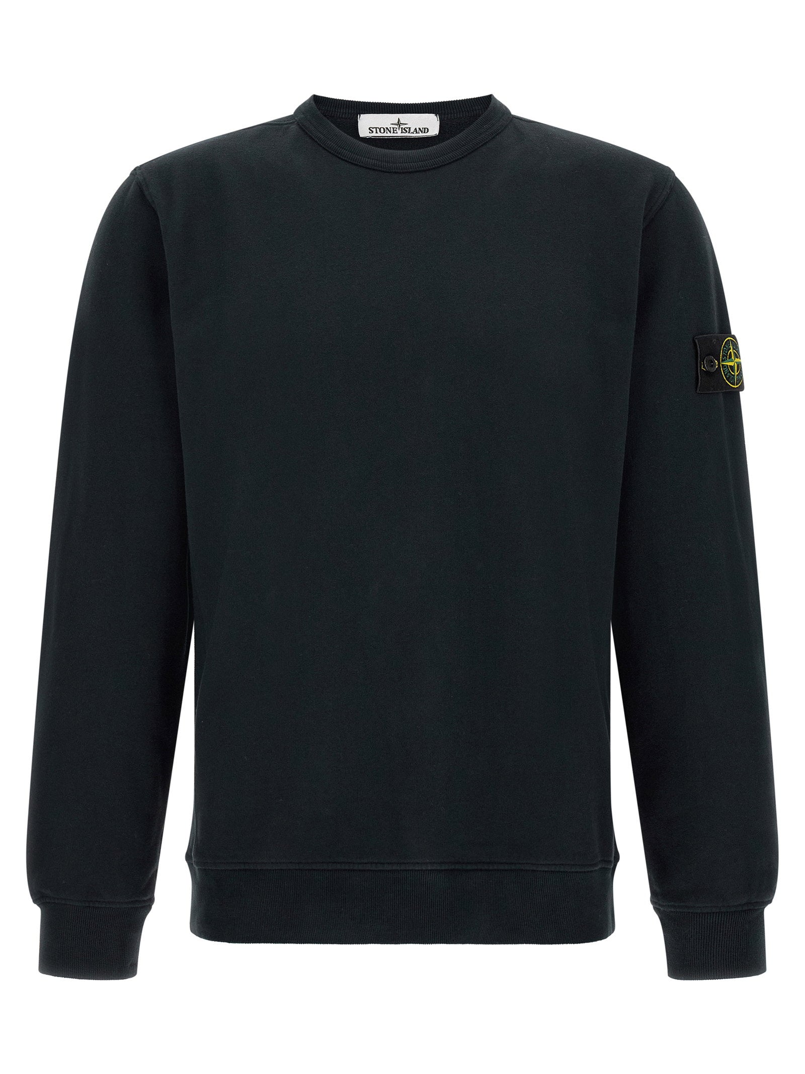 Badge sweatshirt – Badge Stone Island Sweatshirt – 98% cotton, 2% elastane