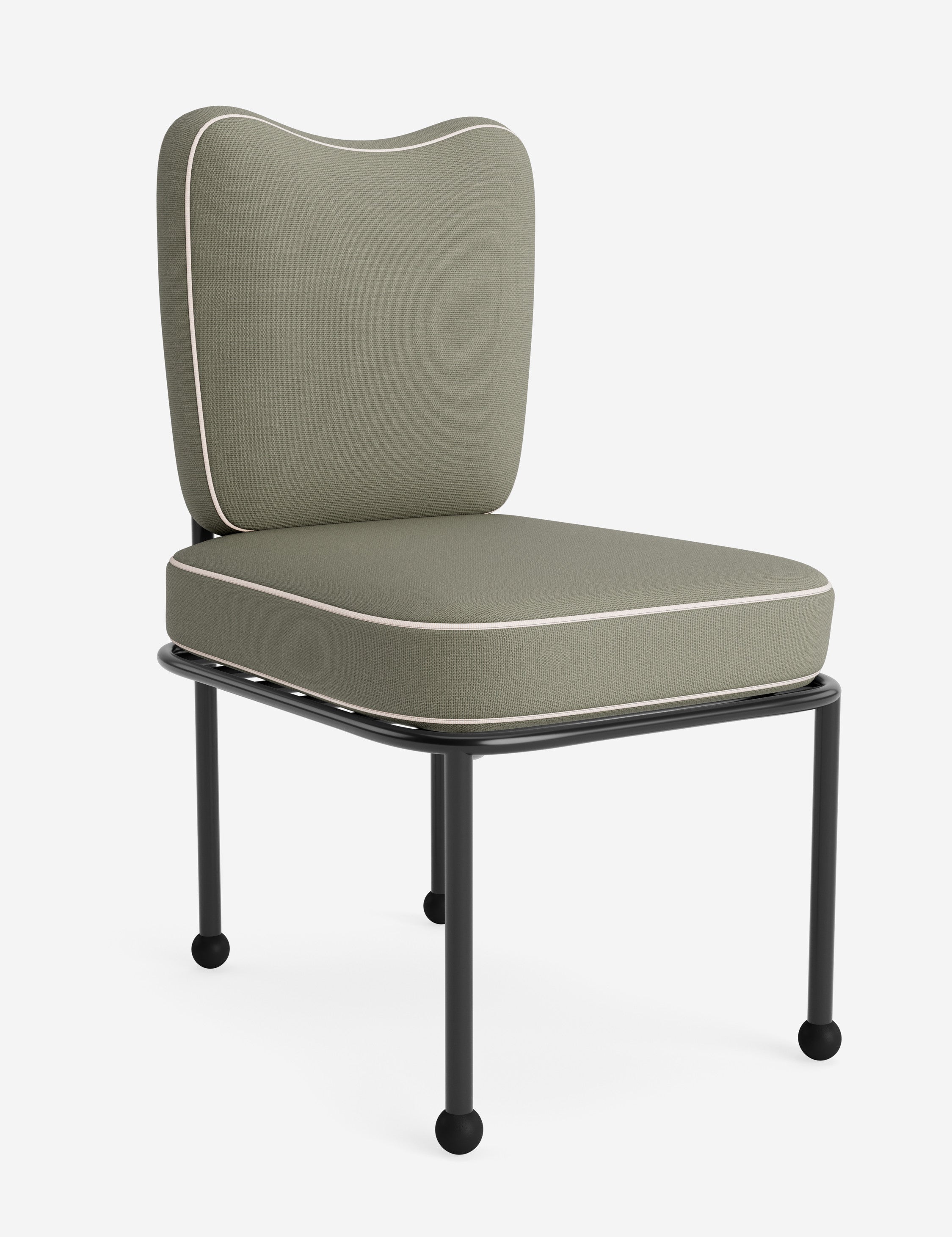 Lulu and Georgia Lanata Outdoor Dining Chair Cushion - view 60