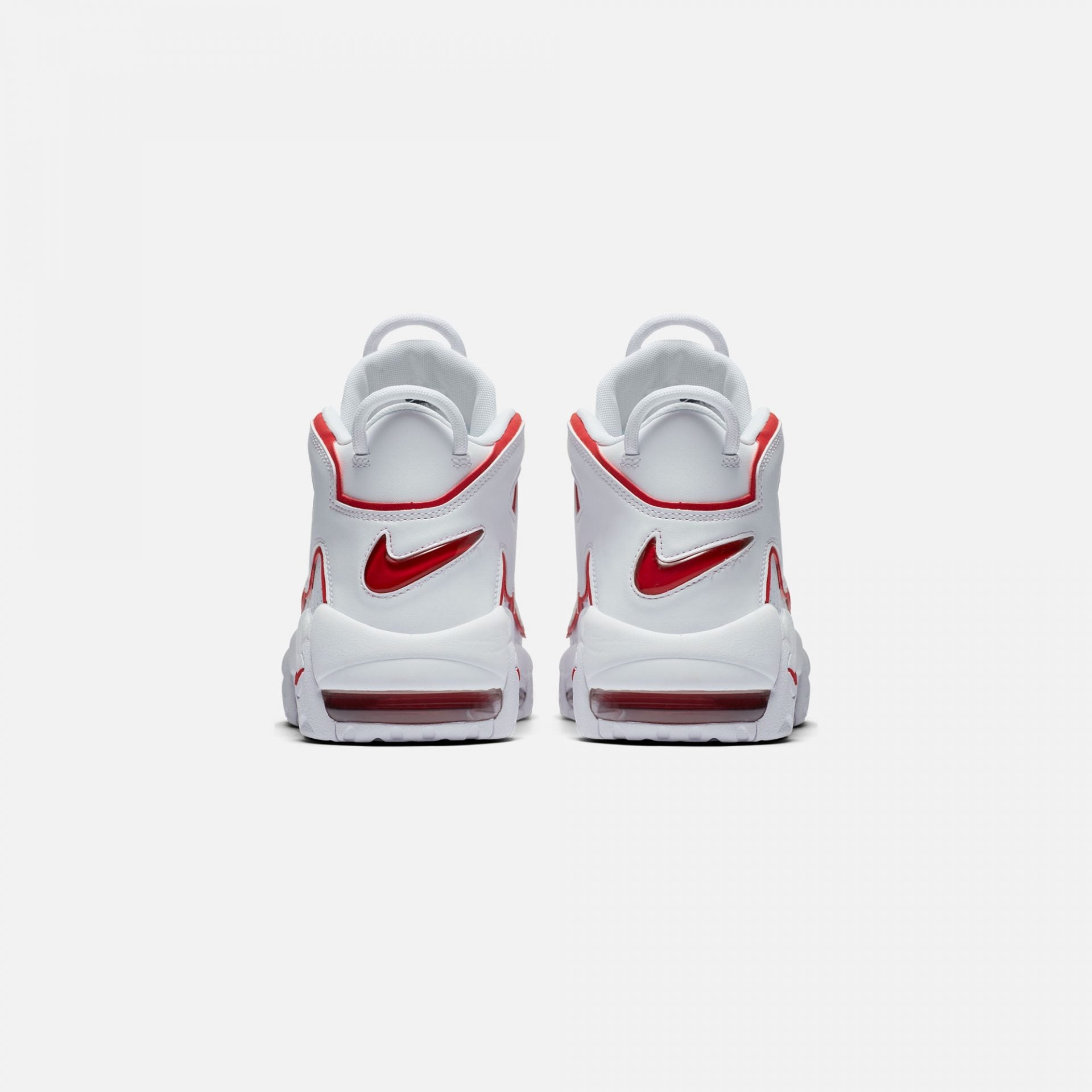Nike | AIR MORE UPTEMPO '96 WHITE/VARSITY RED - view 2