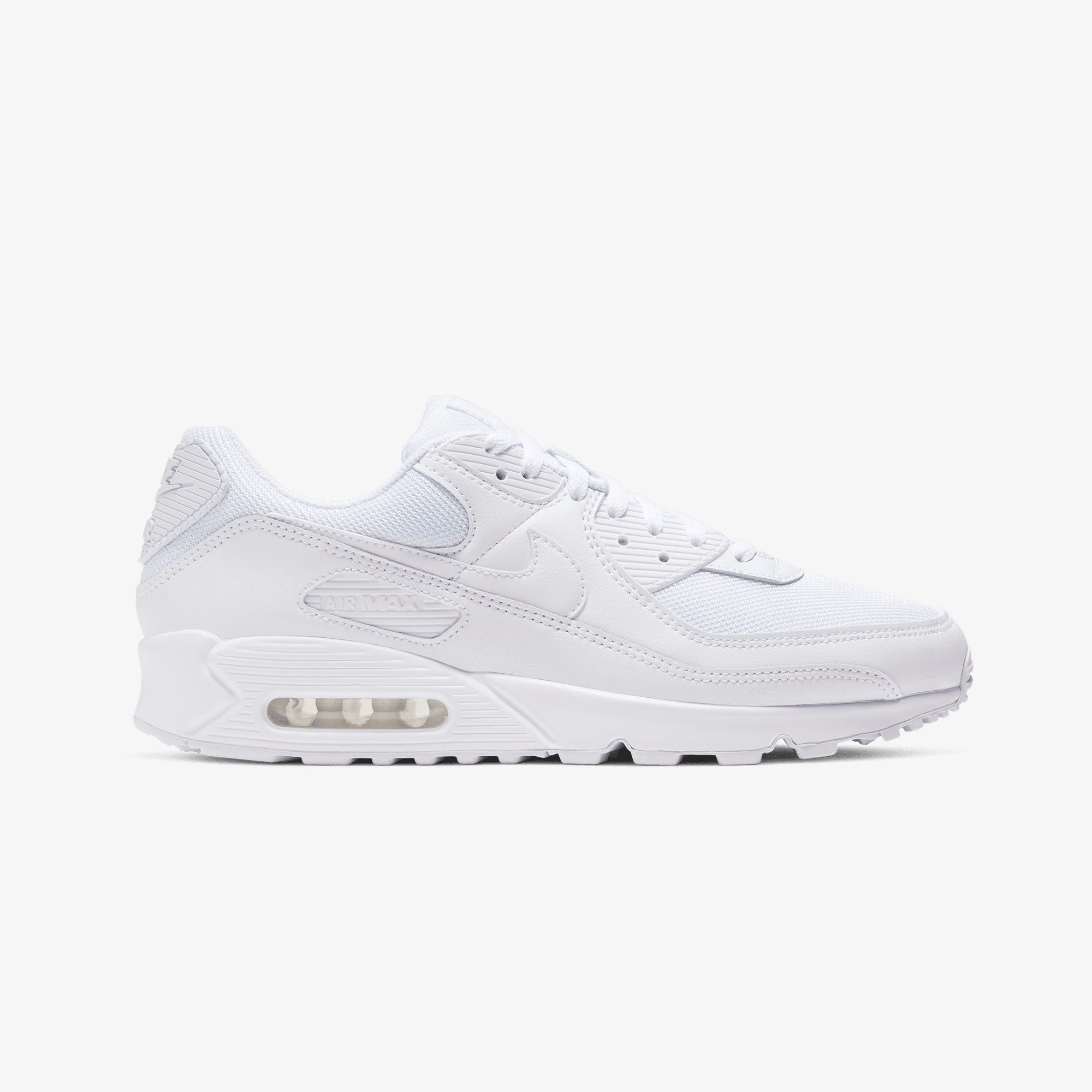 Nike | Air Max 90 { White/white-white-wolf Grey