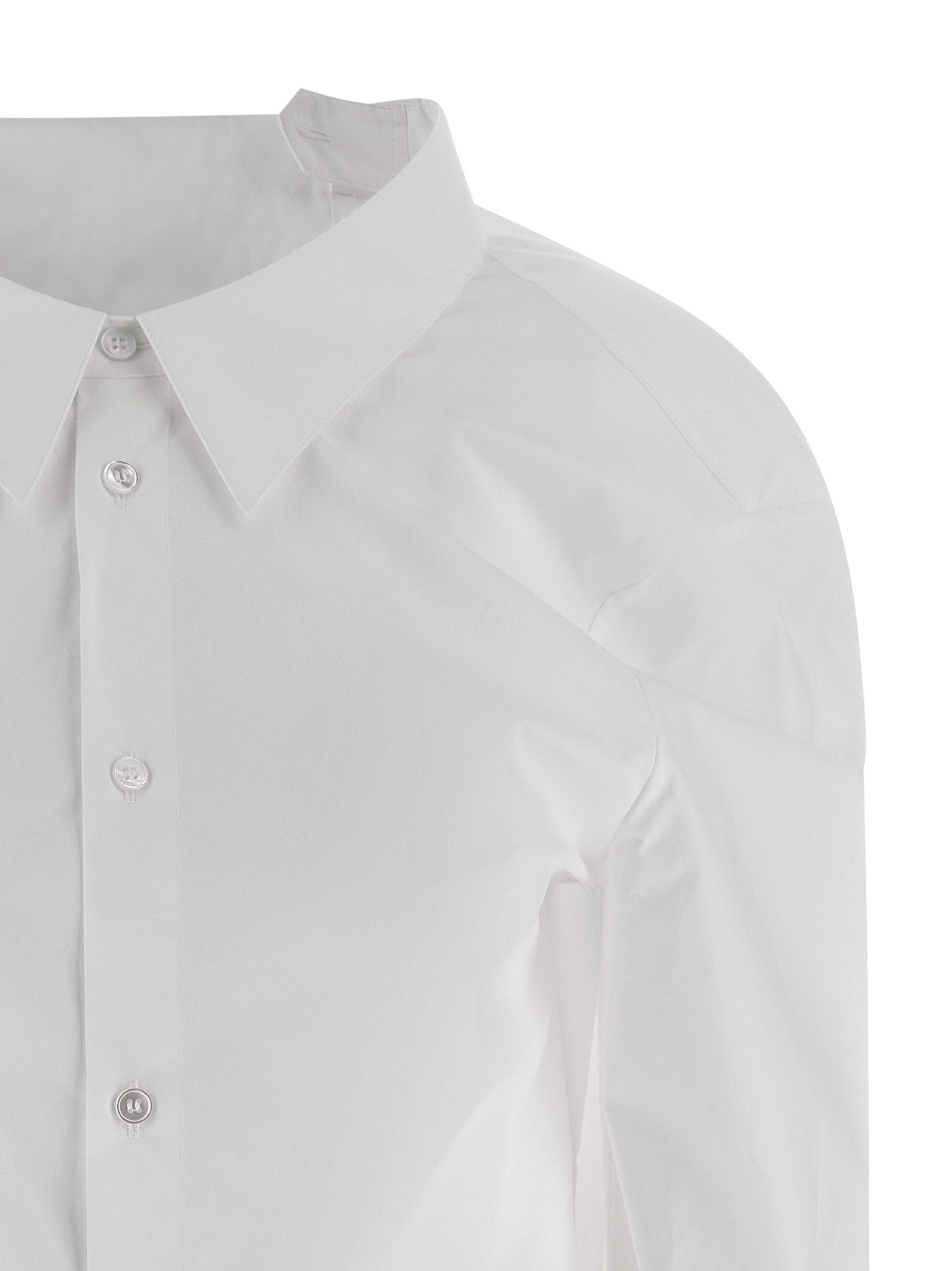 Mm6 Maison Margiela Numeric Signature Mm6 Embroidered Shirt - view 3